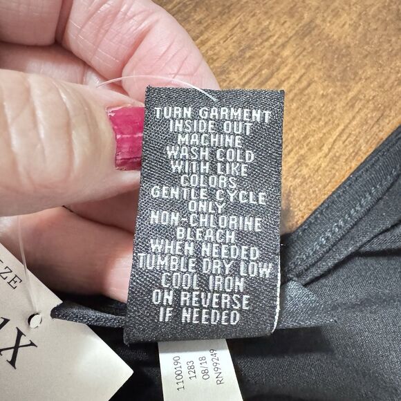 Anywear By Catherines Blouse 1X Velvet Burnout Cold Shoulder Top  Party NWT - Picture 5 of 8